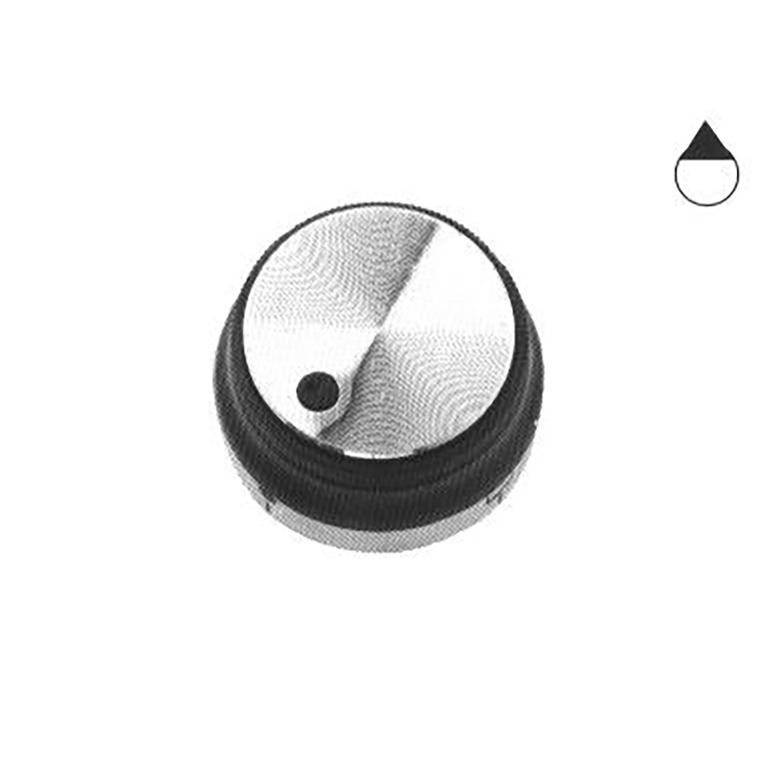 MANOPOLA ARANCIO TIPO ARISTON - M0208 - immagine 3